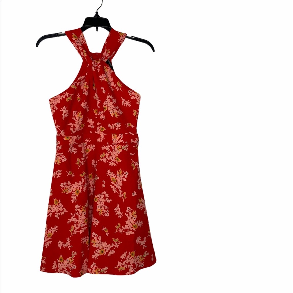 19 Cooper Floral Halter Dress